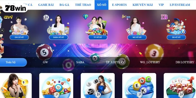 Xổ số 78WIN - Điểm giải trí hàng đầu hiện nay